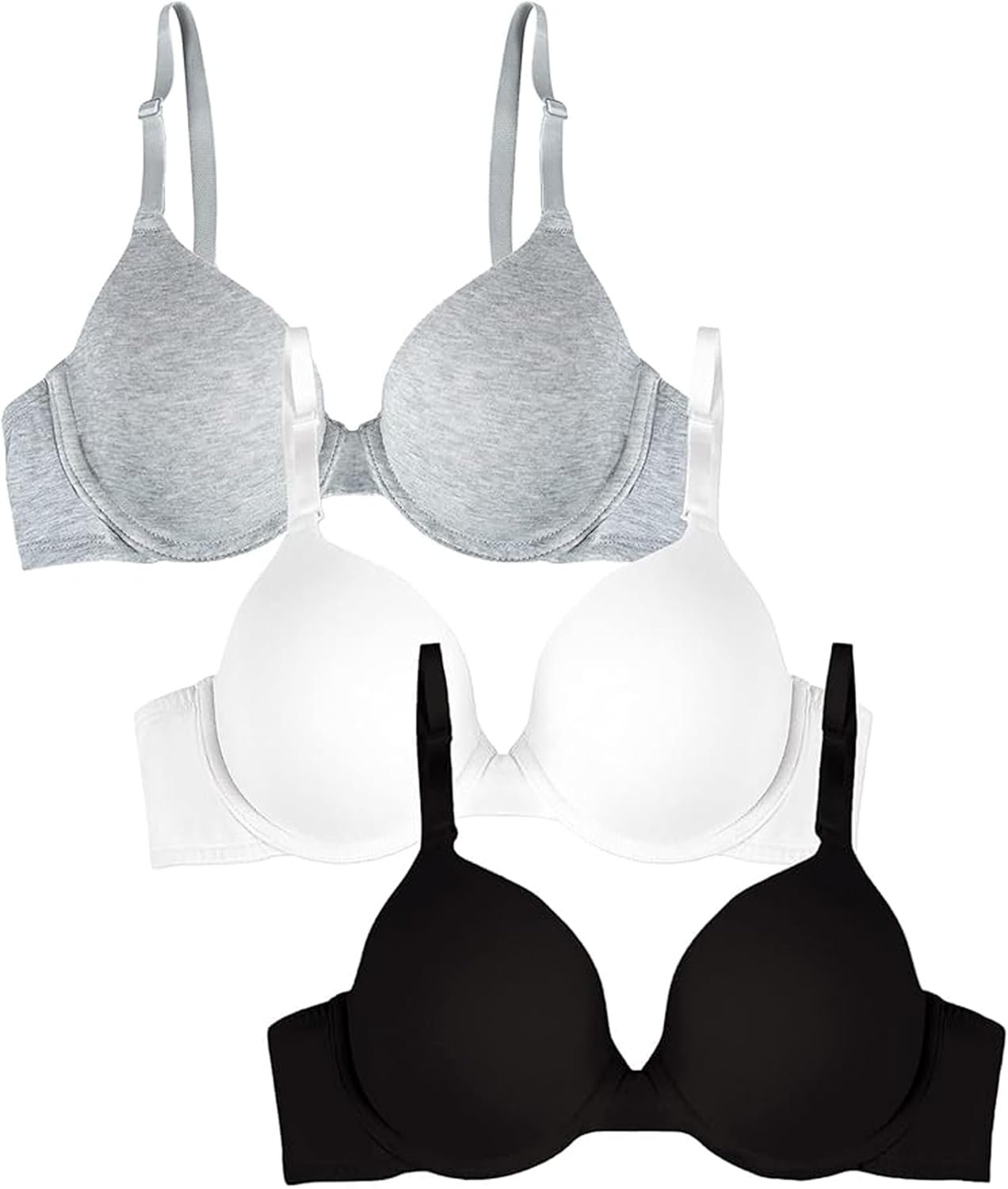 Women's Cotton T-Shirt Bra Ultra-Soft Invisible