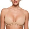 Women's Plunge Unlined Underwire Demi Bra