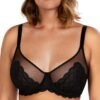 Women's Plus Size Lace Full Coverage Minimizer Bra